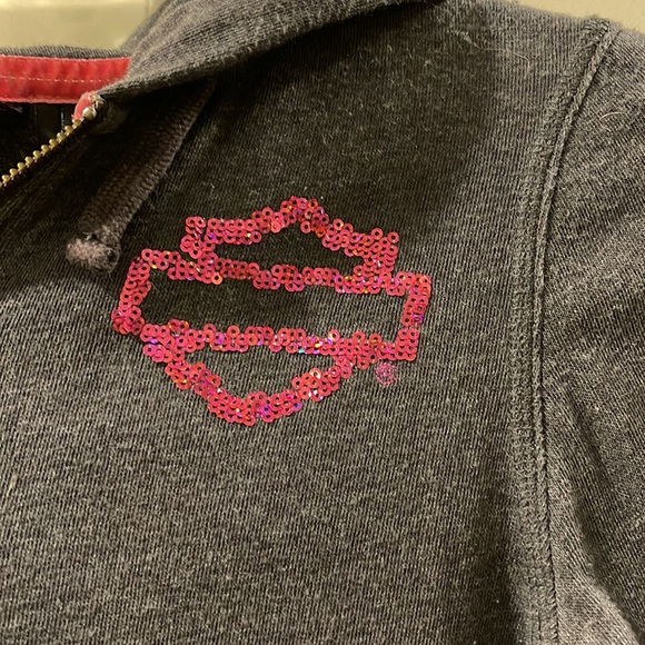 Harley Davidson joggers set with long sleeve shirt - Picture 2 of 10